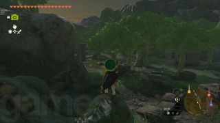Link hunts sunset fireflies Zelda Tears of the Kingdom