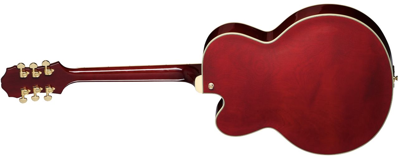Epiphone Broadway 2023 &ndash; now available in Wine Red and Vintage Sunburst