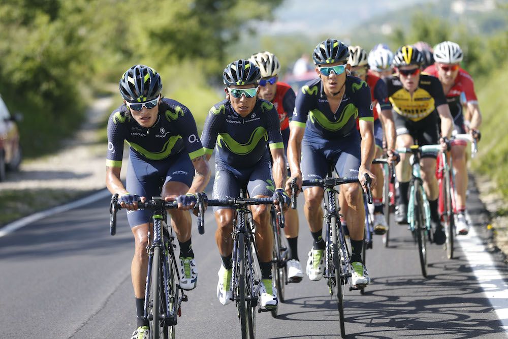 Orica-Scott director slams Movistar for not waiting for riders caught ...