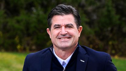 A headshot of new LIV Golf League CEO, Scott O'Neil