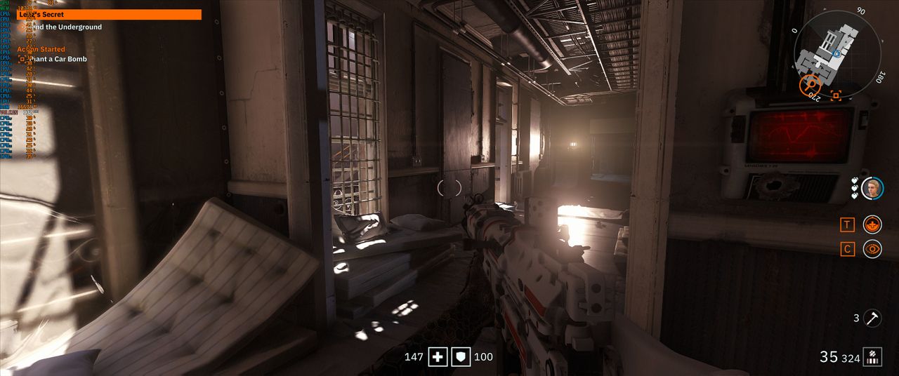 Wolfenstein Youngblood DLSS in Performance mode