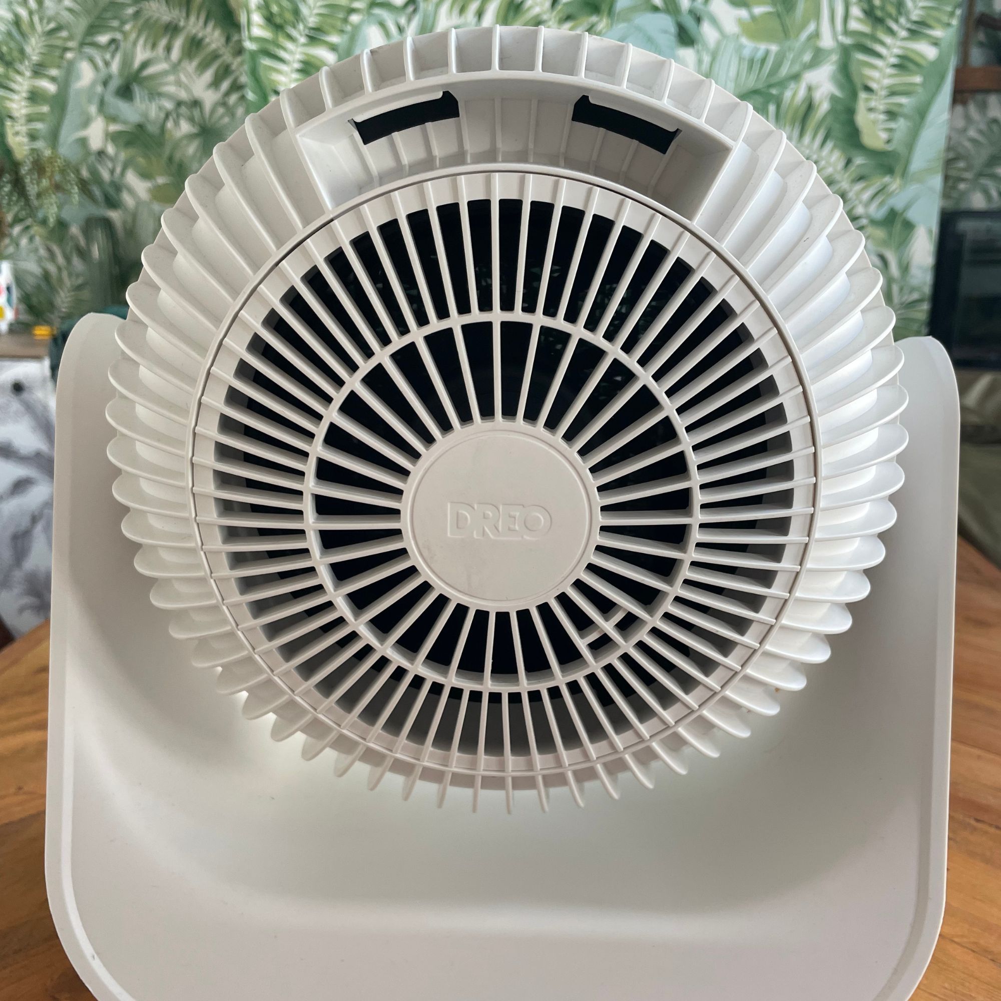 Back of the Dreo Smart Whole Room Heater 714S