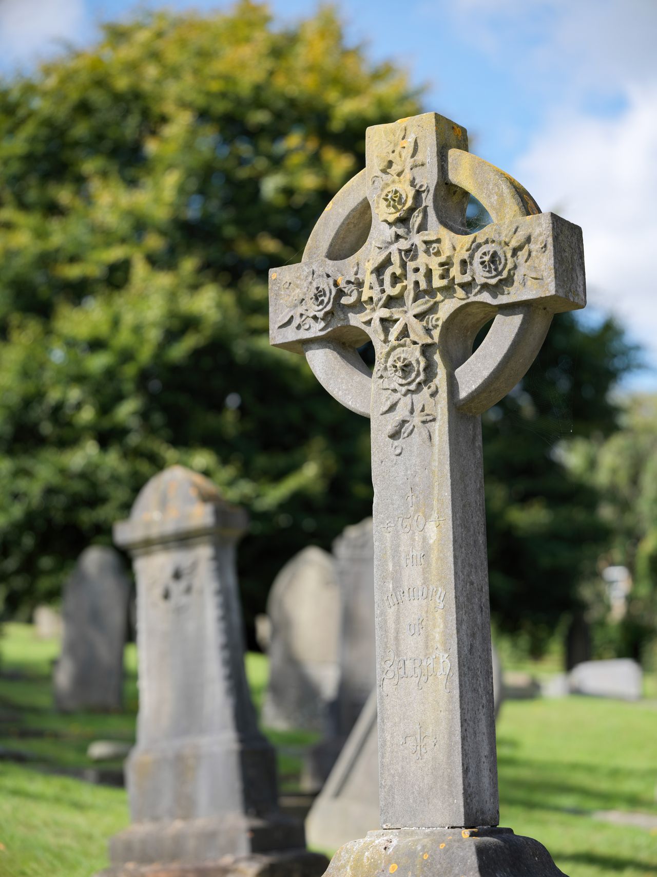 A gravestone shot on the Hasselblad X2D II 100C