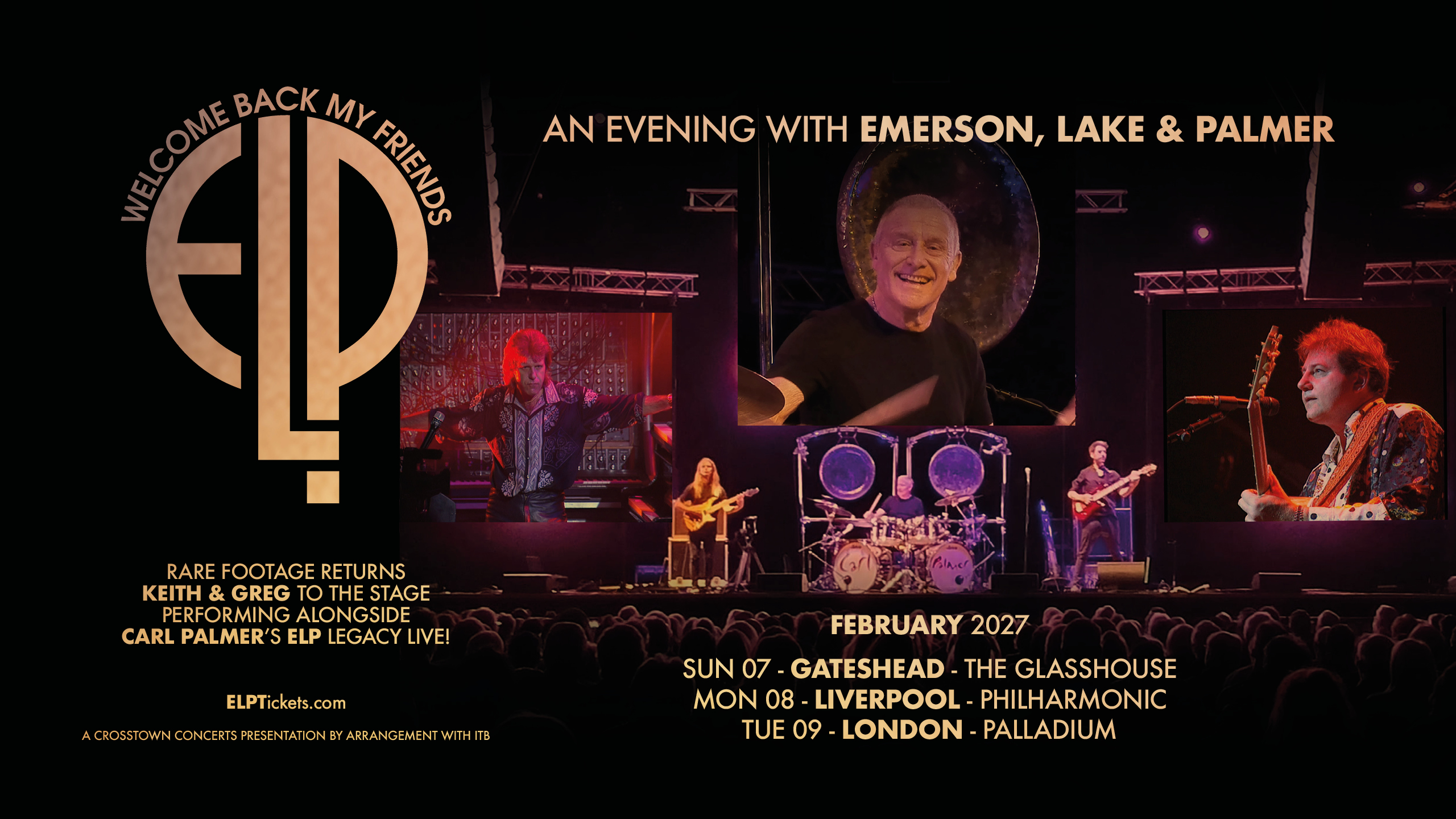 Carl Palmer An Evening With Emerson Lake &amp;amp; Palmer live 2027 poster