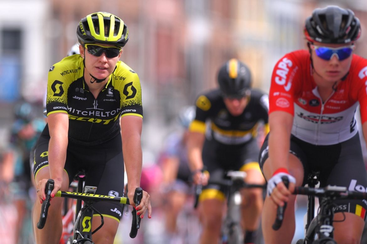 Jolien D'hoore finished ninth