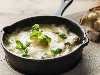 Duck Egg En Cocotte With Wild Mushrooms And Gruyère Cheese By Daniel Doherty