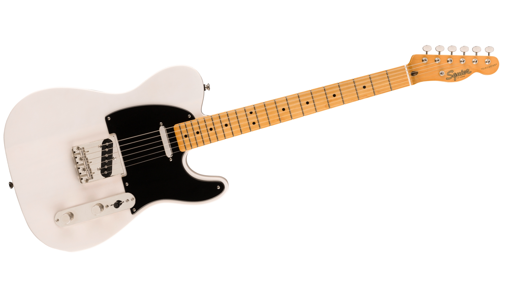 A Squier Classic Vibe ‘50s Telecaster guitar