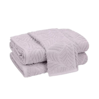 6. Matouk Sonia Leaf Jacquard Cotton Wash Cloth | Was $9, now $6.99 (save $2.01)