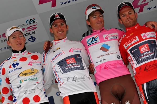 All the jersey winners at the 4 Jours de Dunkerque.
