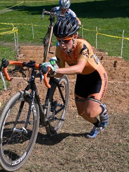 Arley Kemmerer (Hub Racing) rode hard to stay with the break and finished a solid sixth.