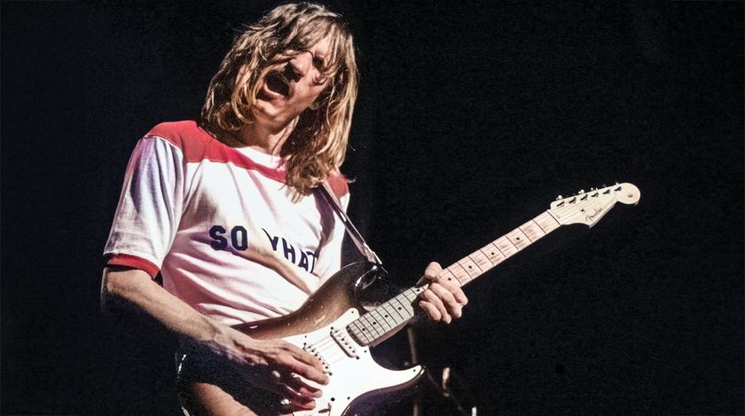 Joe Walsh of The Eagles during Joe Walsh of The Eagles Performs at the Bottom Line Club - November 21, 1976 at NYC Bottom Line Club in New York City, New York, United States. 