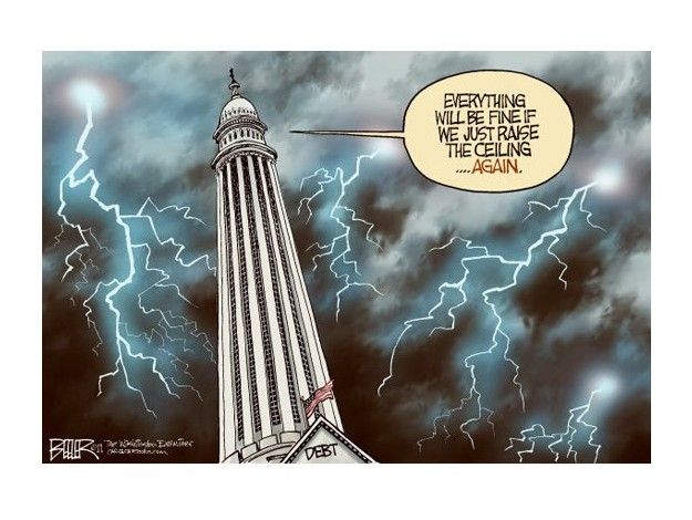 The debt lightning rod