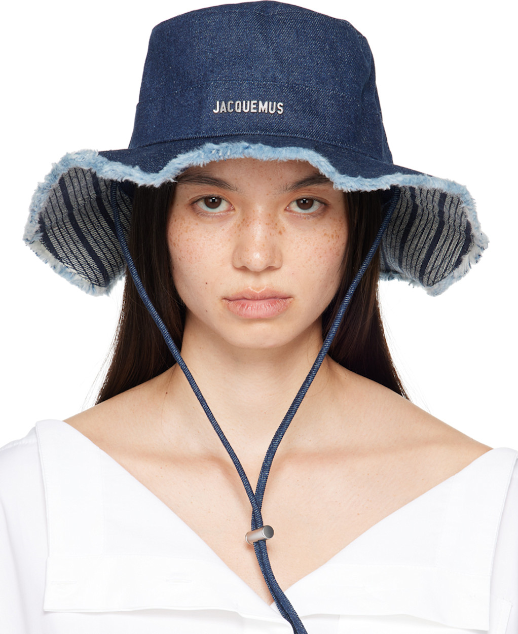 Navy La Casa 'le Bob Artichaut' Beach Hat