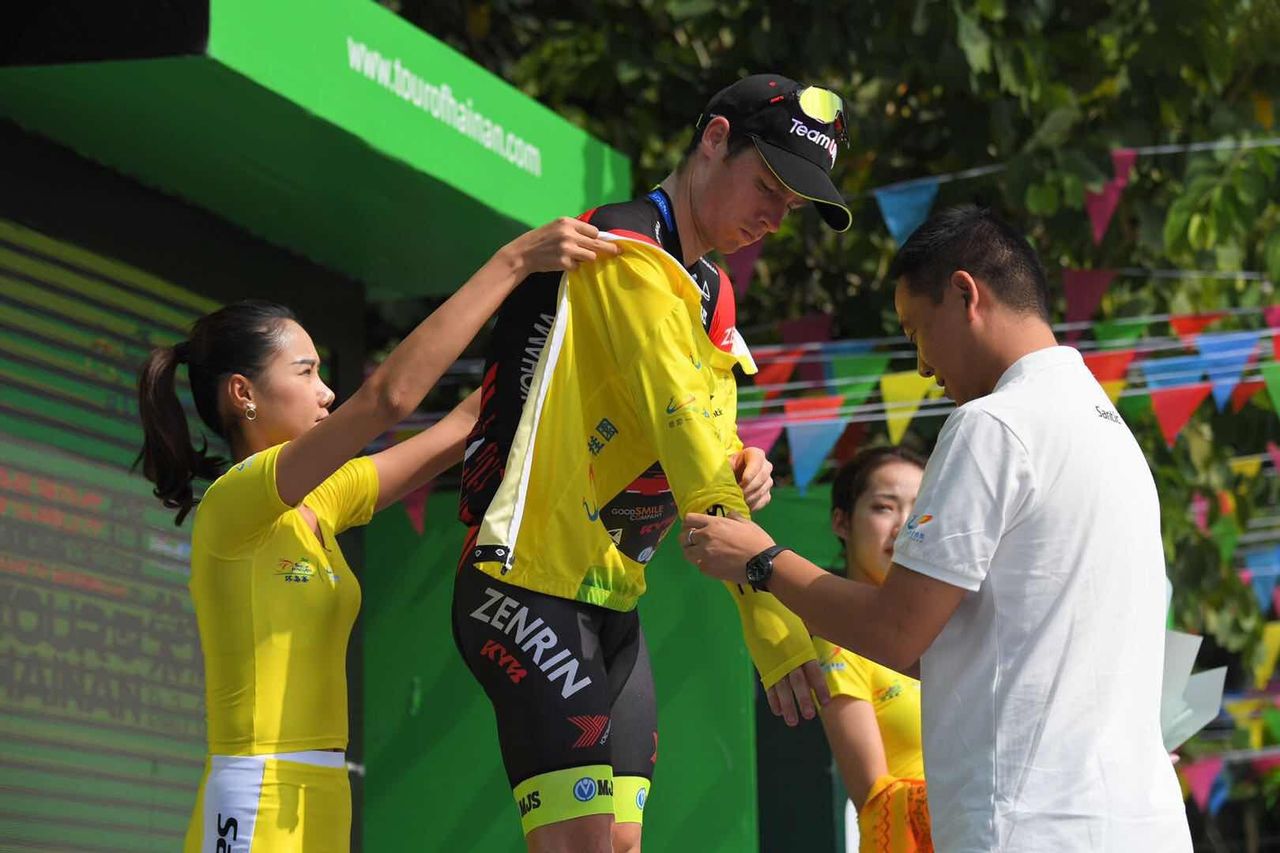 Raymond Kreder moved into the overall lead