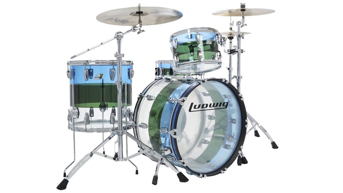 Ludwig Vistalite 50th anniversary finishes