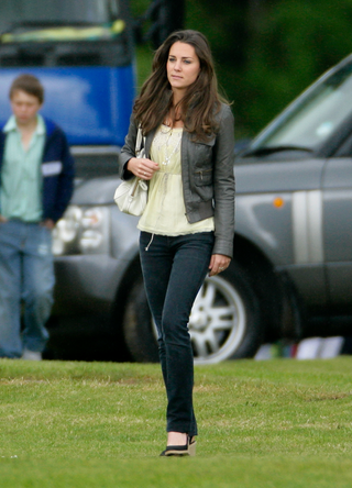 Kate Middleton watches HRH Prince William and HRH Prince Harry compete in The Dorchester Trophy polo match at Cirencester Park Polo Club on June 7, 2009 in Cirencester, England