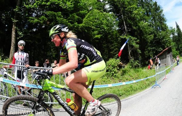 Gunn-Rita Dahle Flesjaa (Multivan Merida) continues her comeback with a top 20 ride