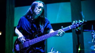 John Myung of Dream Theater and The Jelly Jam in Milan, February 4, 2017 (Photo by Francesco Castaldo/Archivio Francesco Castaldo/Mondadori via Getty Images)