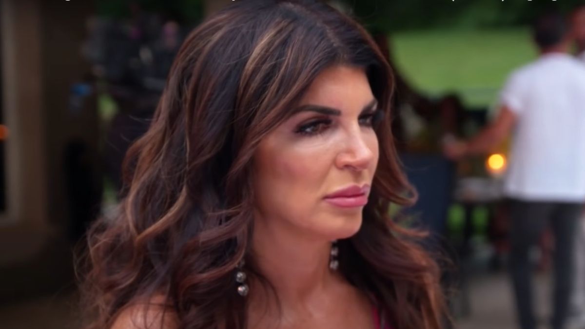 Teresa Giudice opens up about her real housewife trip to New Jersey, but fans continue grilling her dress