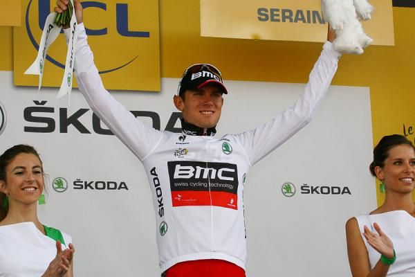 Tejay van Garderen (BMC) holds on to the lead as best young rider despite a strong challenge from Edvald Boasson Hagen