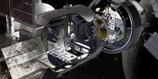 One of the challenges of the Deep Space Gateway will be creating a space flexible enough to accommodate several astronauts for weeks at a time.