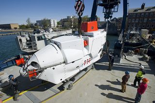 Upgraded Alvin submersible