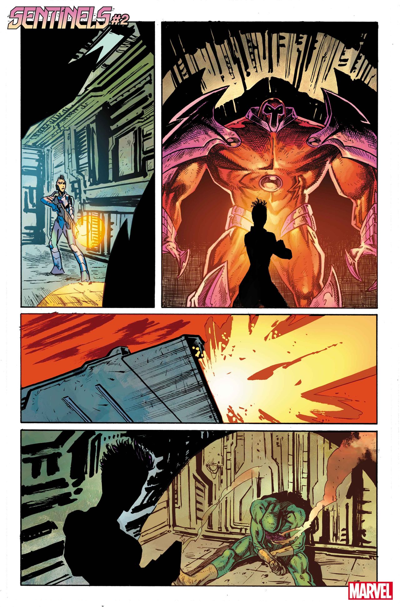 Pages from Sentinels #2.