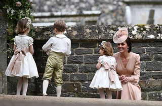 Princess Charlotte, Pippa's wedding