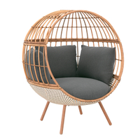 Origin 21 Brennfield Woven Teak Steel Frame Stationary Egg Chair: was $698 now $349 @ Lowe's