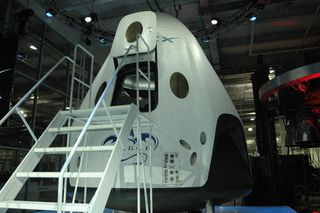 SpaceX's Dragon V2 Capsule Unveiled