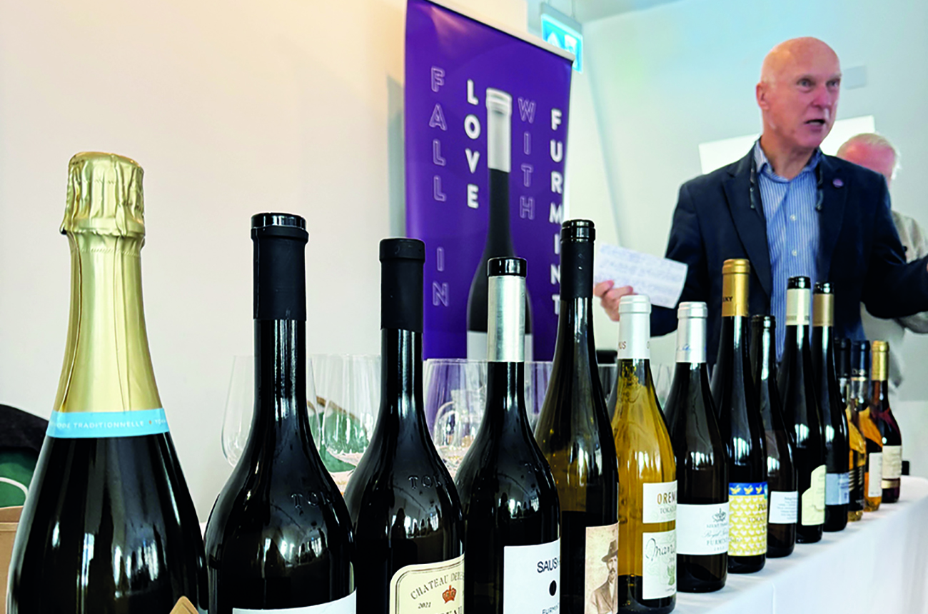 Richard Bampfield MW at the Furmint tasting
