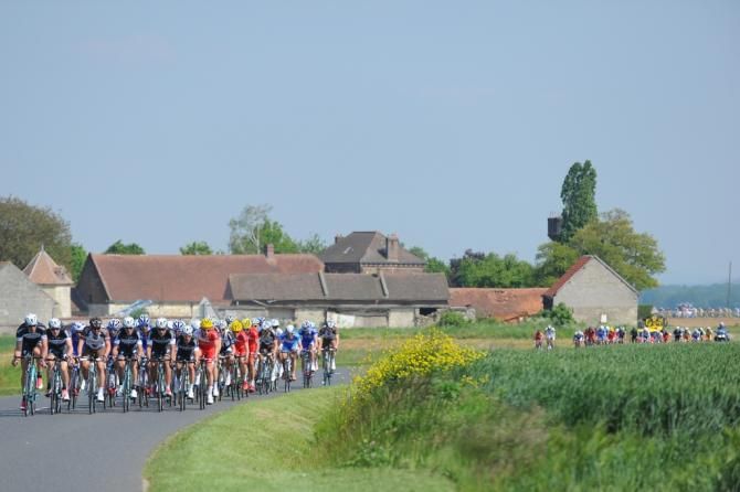 The peloton breaks up