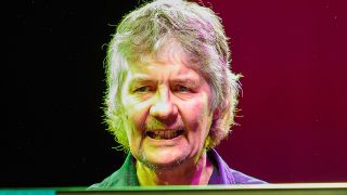 SAO PAULO, BRAZIL - NOVEMBER 11: Don Airey keyboardist member of the band Deep Purple performs live on stage on November 11, 2014 in Sao Paulo, Brazil. (Photo by Mauricio Santana/Getty Images)