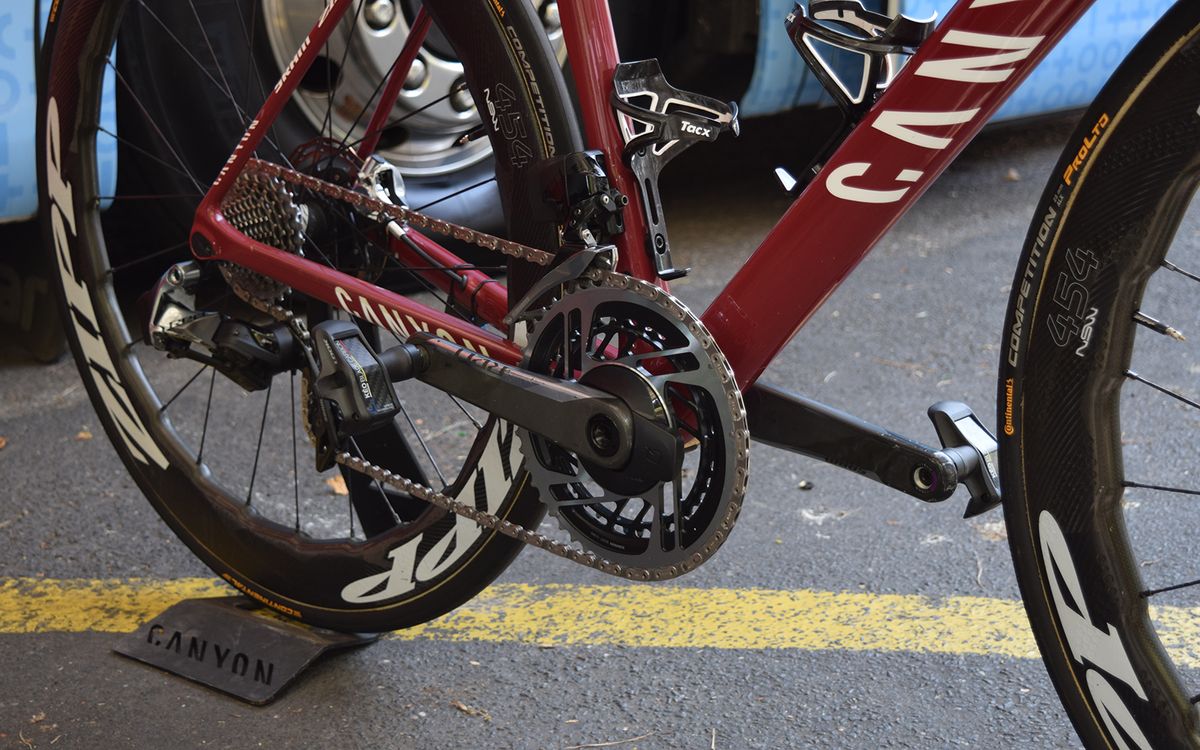 Katusha-Alpecin have been using SRAM's new RED eTap AXS groupset for the 2019 season