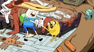 Finn and Jake from Adventure Time