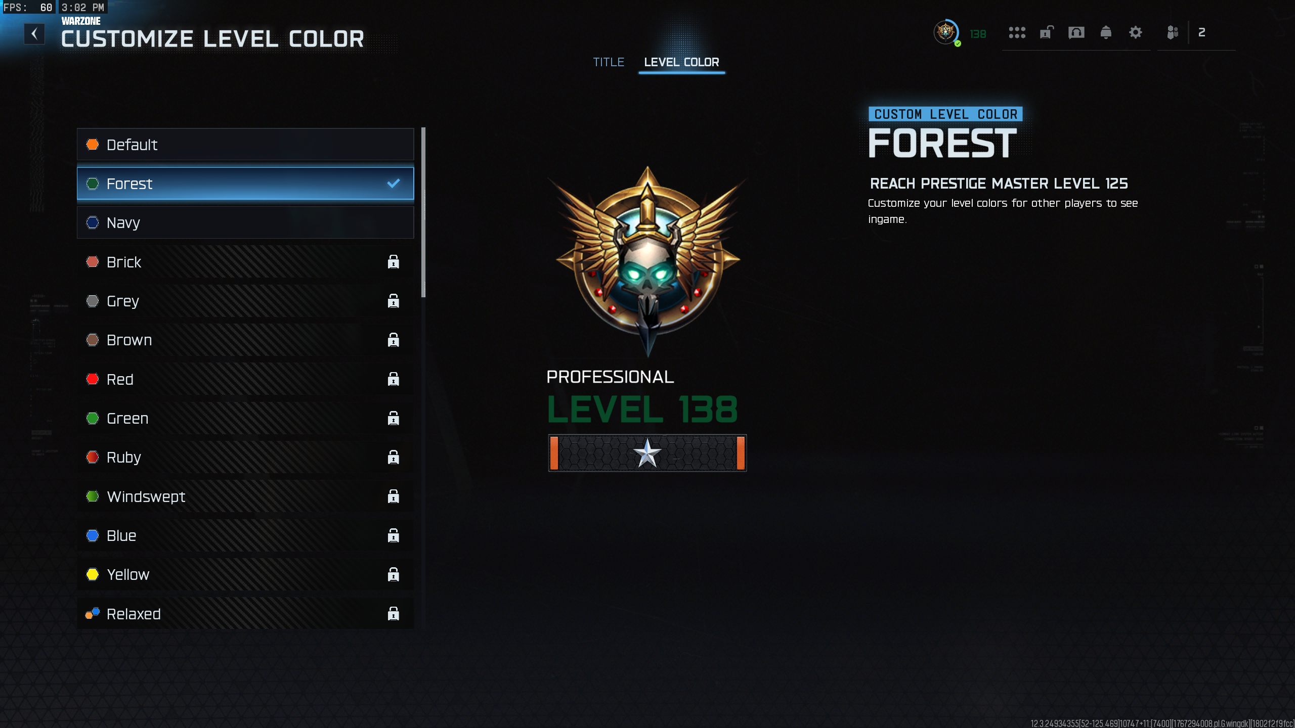 Black Ops 7 Prestige Master Level Colors and Titles