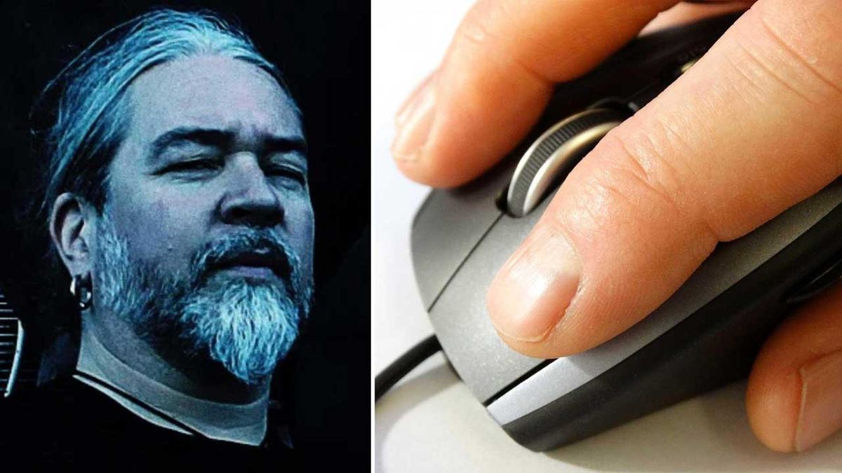 Meshuggah&#039;s Tomas Haake and a computer mouse