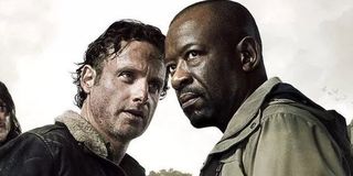 Morgan and Rick in a Walking Dead poster