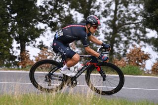 Michal Kwiatkowski during stage 2 of Tirreno-Adriatico 2021