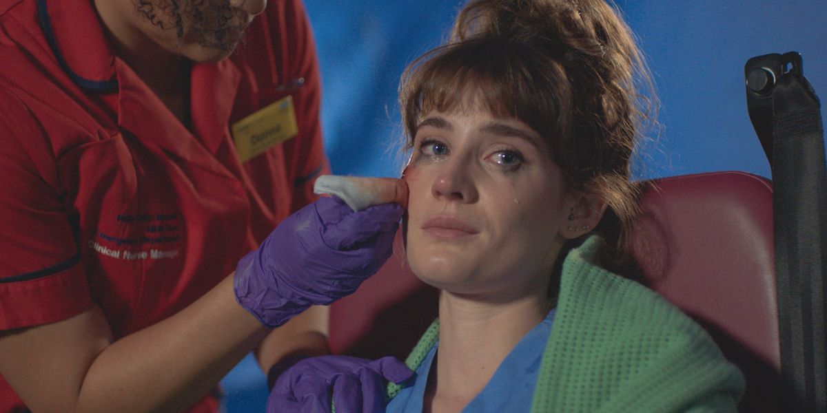 Casualty nurse Jodie was injured when the bomb exploded in the ED. This week she faces a new nightmare...