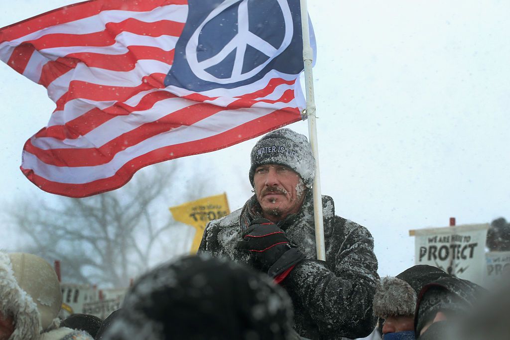 Dakota Access Pipeline protesters.