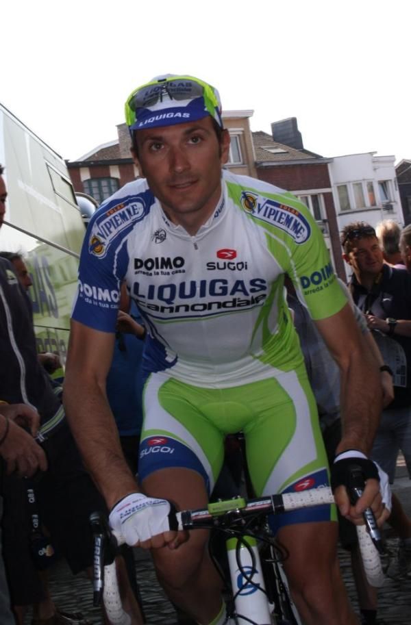 Ivan Basso (Liquigas-Cannondale) is testing his form after a recent illness