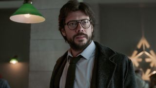 Alvaro Morte as The Professor in Money Heist