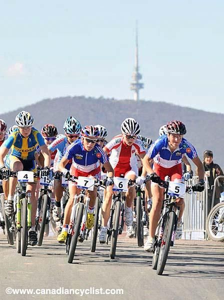 The start of the U23 women's race