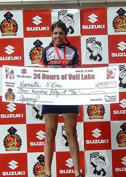 Namrita O'Dea won