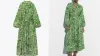 Zara Long Printed Dress