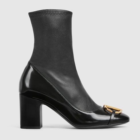 Women's Ankle Boot With Half Horsebit
