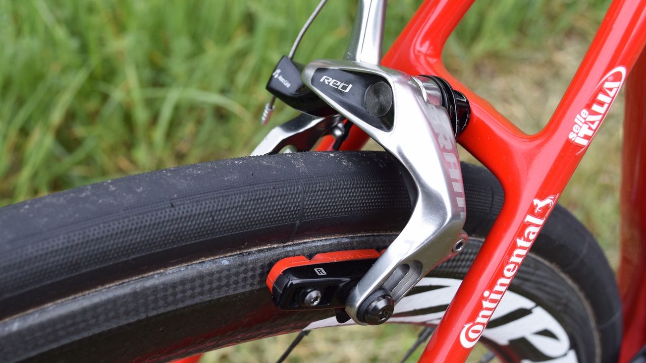 Despite the wireless shifting, nobody has been mad enough to try wireless braking