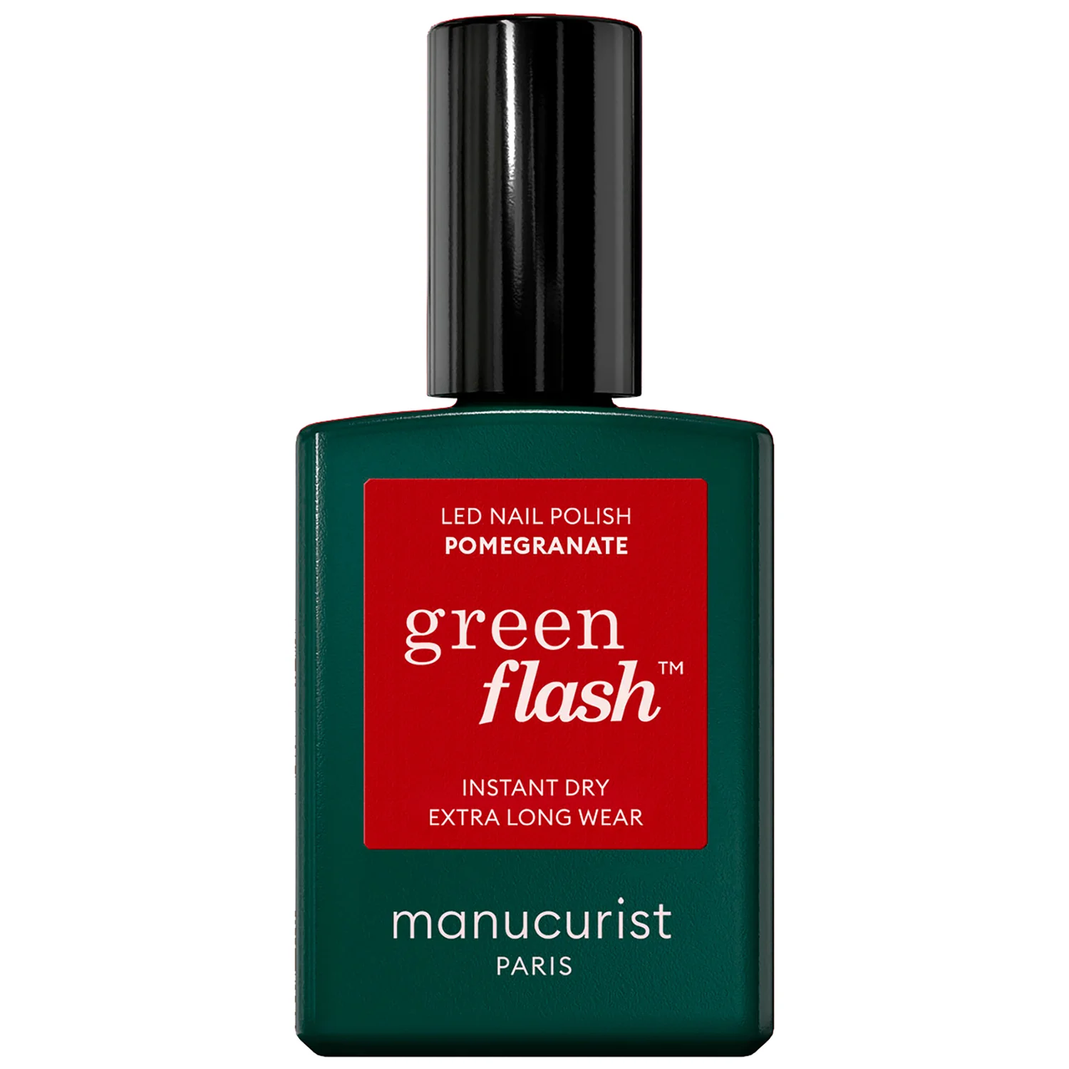Manucurist Green Flash Polish - Pomegranate 15ml