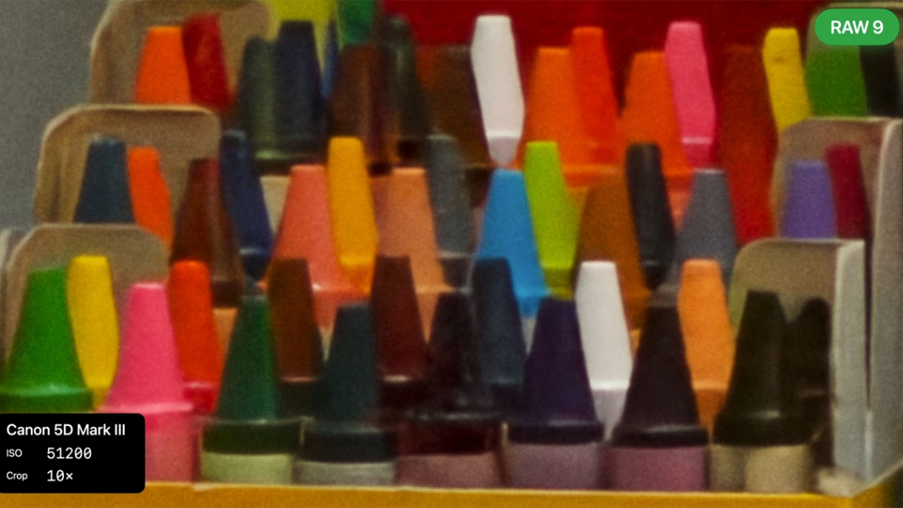 Multicolored crayons and yarn